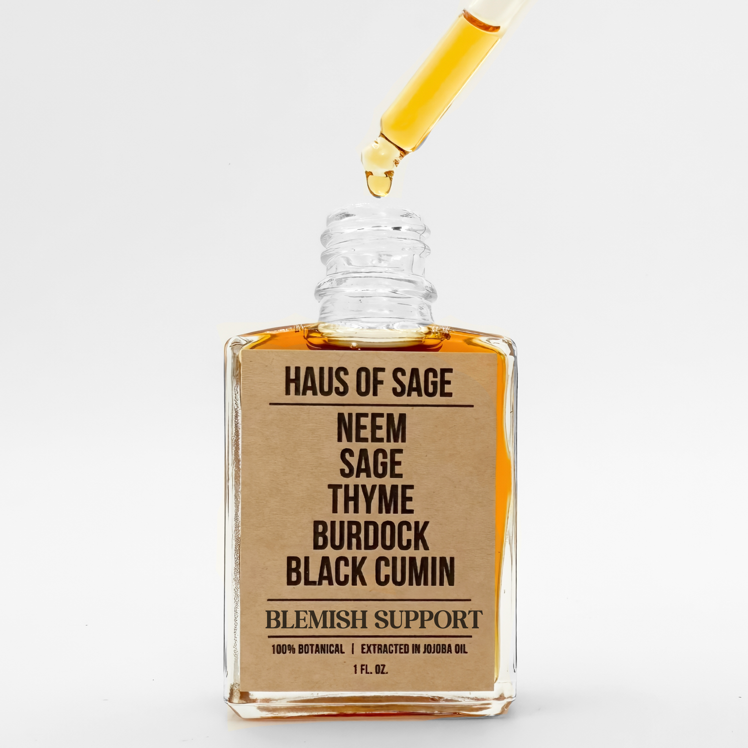 Haus of Sage Neem Sage Thyme Burdock Black Cumin oil