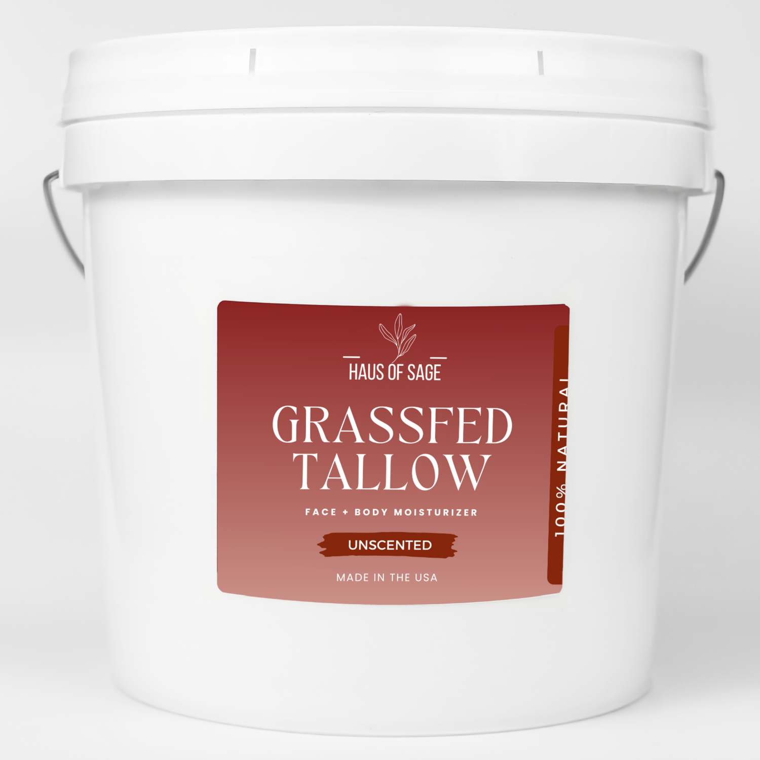 BULK Beef Tallow For Skin (Unscented)