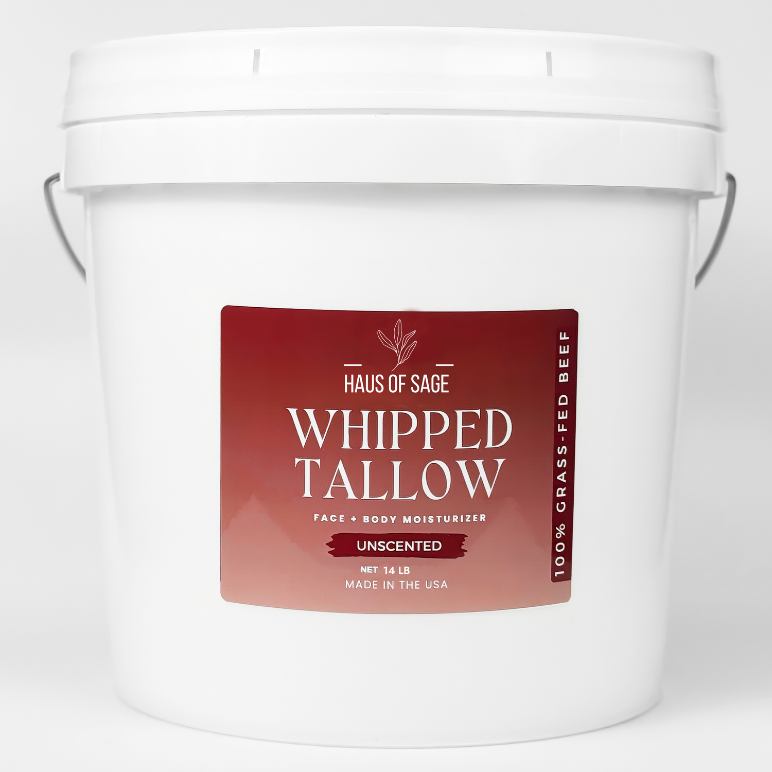 BULK Whipped Beef Tallow For Skin (Unscented)