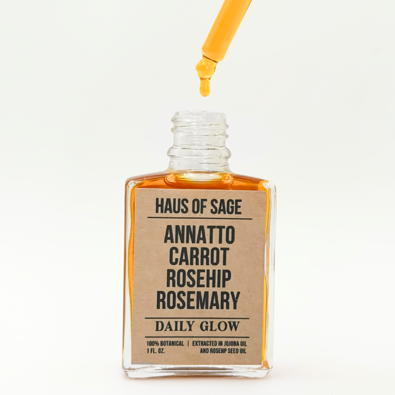 Haus of Sage Annatto Carrot Rosehip Rosemary oil