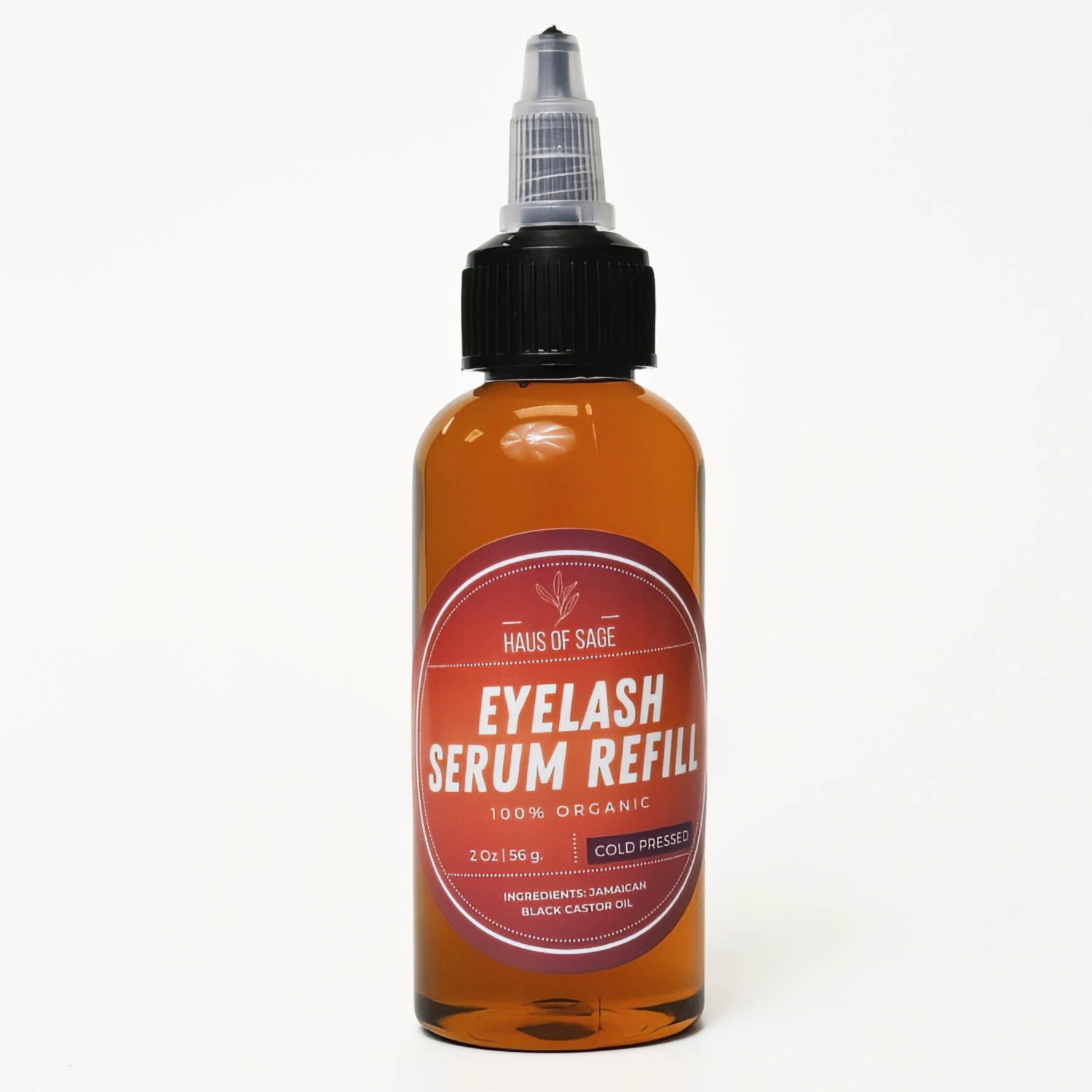 Eyelash Growth Serum + 2 Oz Refill Bottle