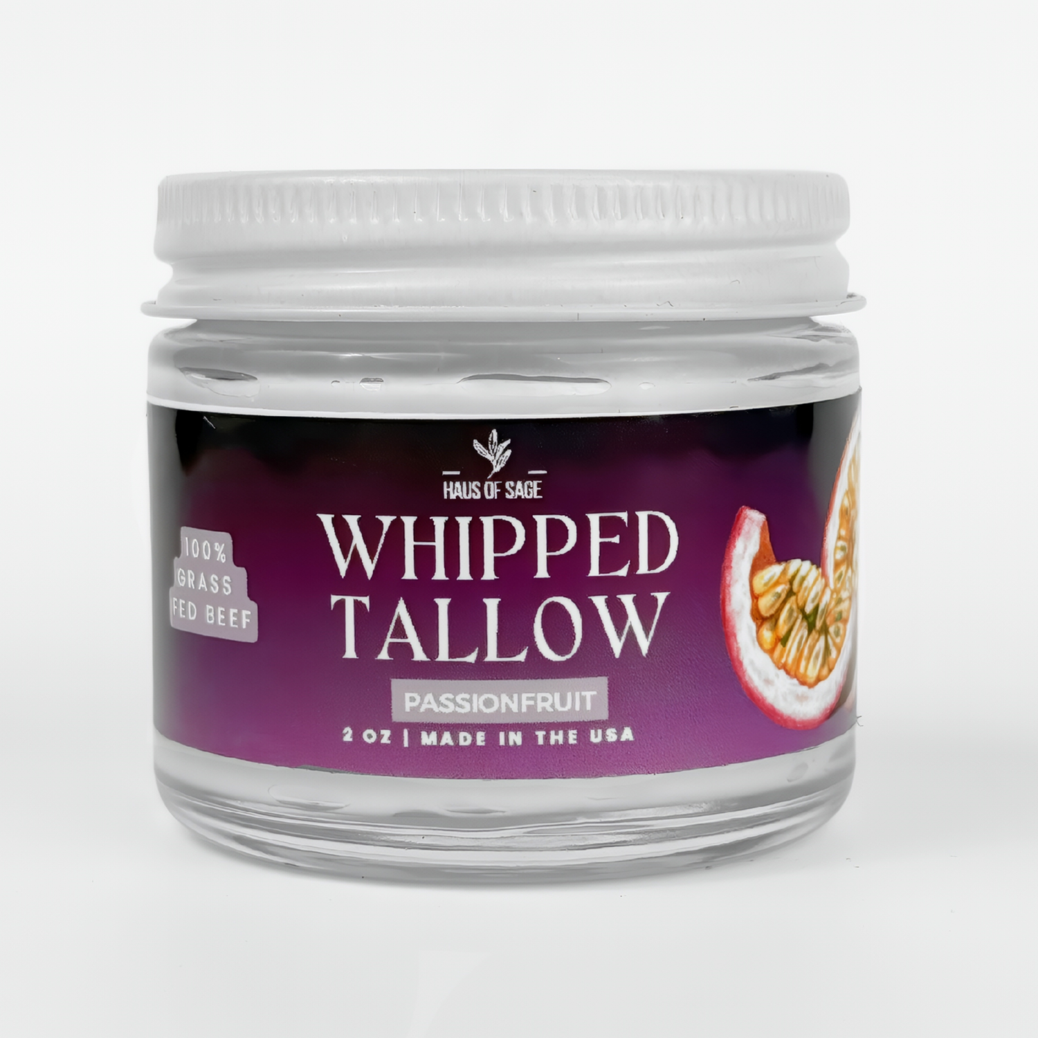 Passionfruit Whipped Beef Tallow