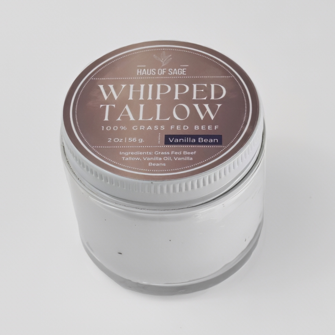 Vanilla Bean Whipped Beef Tallow