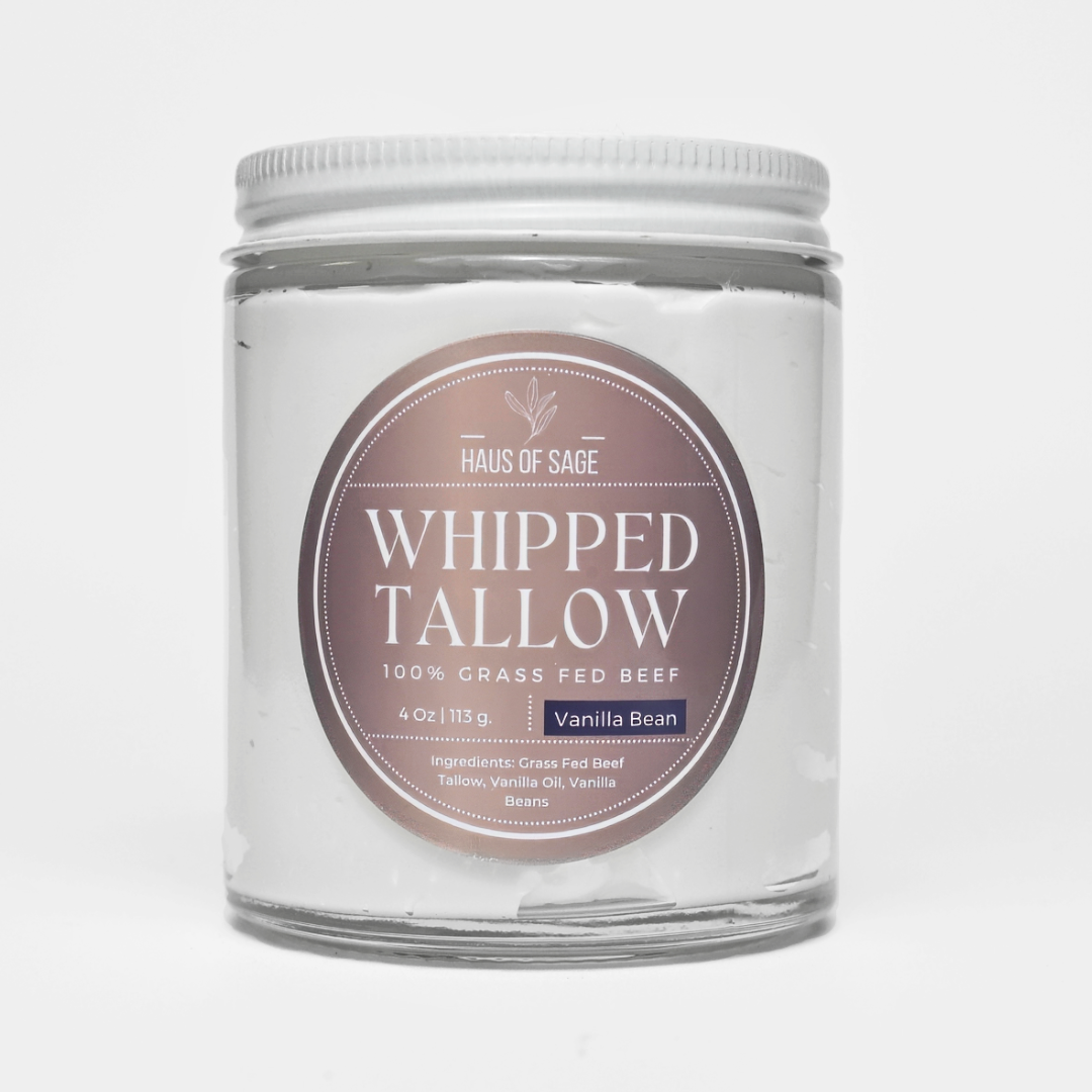 Vanilla Bean Whipped Beef Tallow