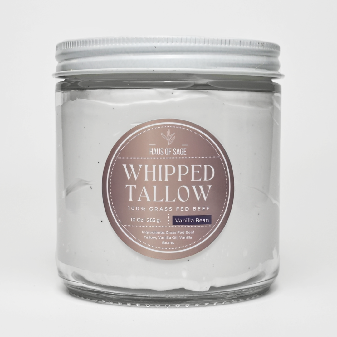 Vanilla Bean Whipped Beef Tallow