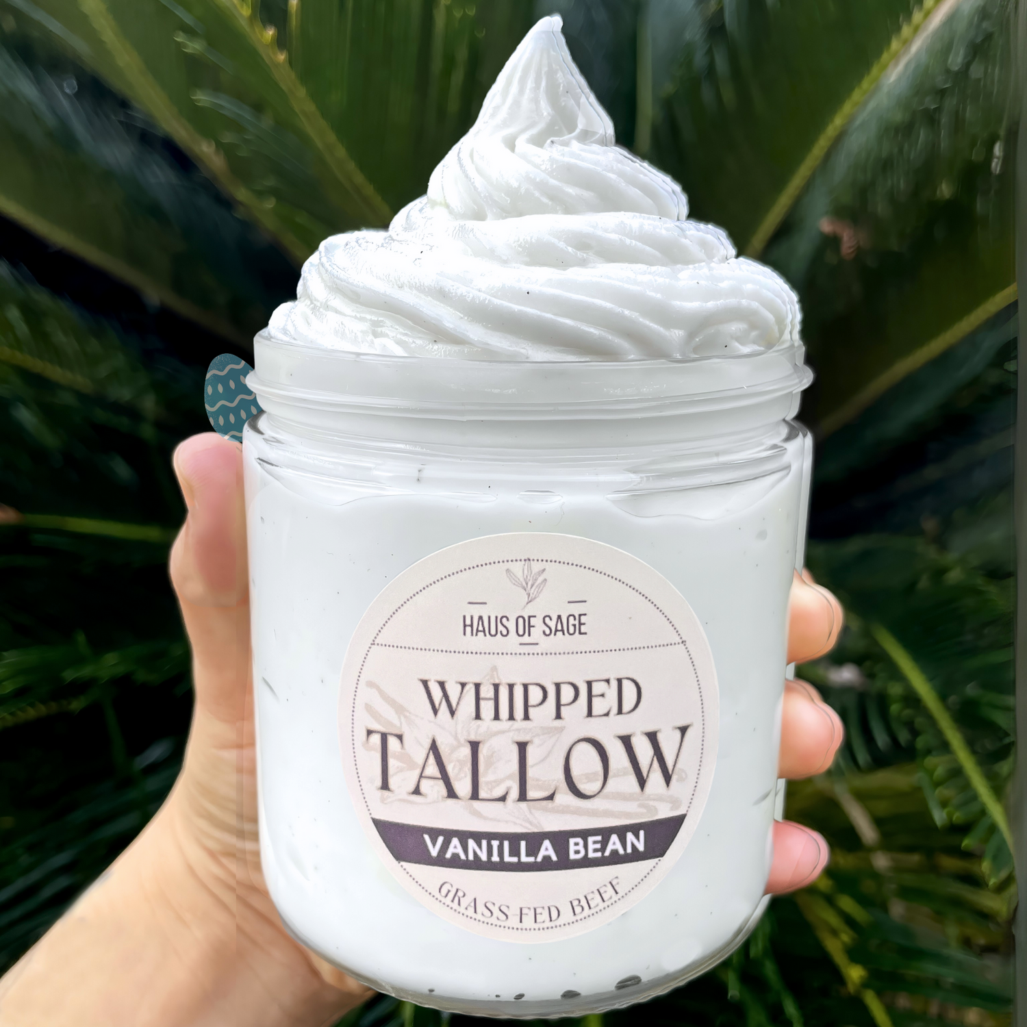 Vanilla Bean Whipped Beef Tallow