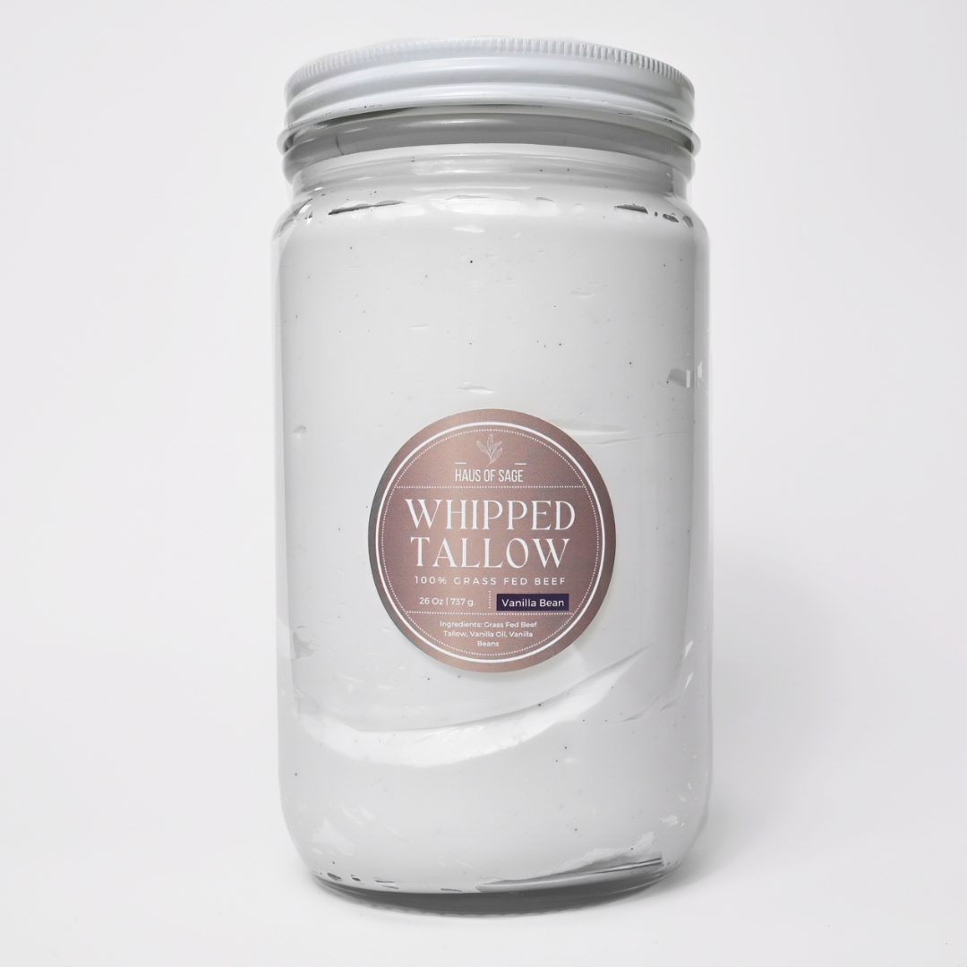 Vanilla Bean Whipped Beef Tallow