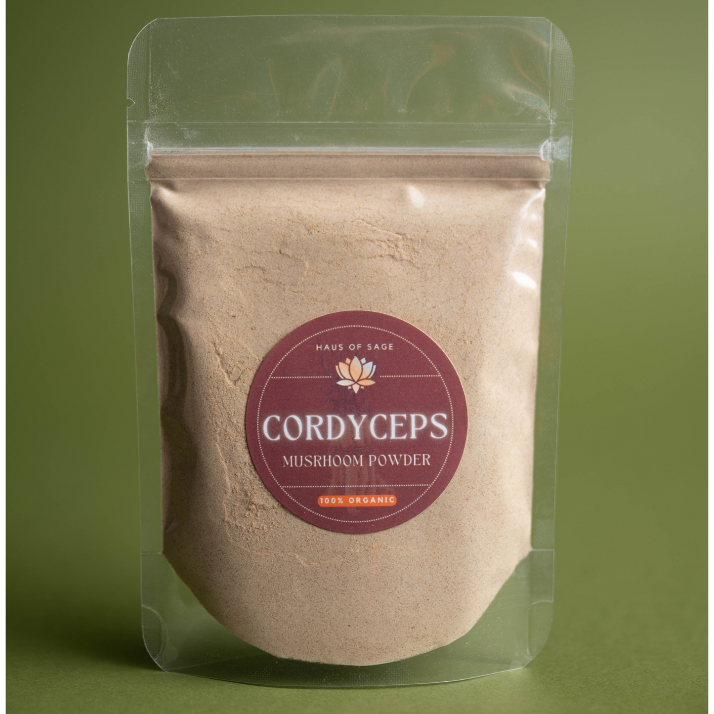 Cordyceps Powder (Fruiting Body + Mycelium)