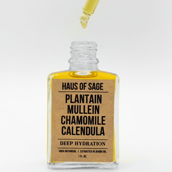 Haus of Sage Plantain Mullein Chamomile Calendula- Deep Hydration