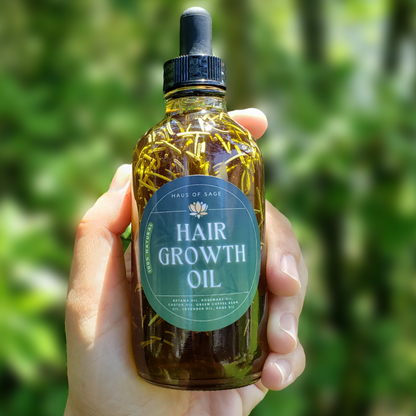 100% Natural Hair Growth Oil | Extra Strength