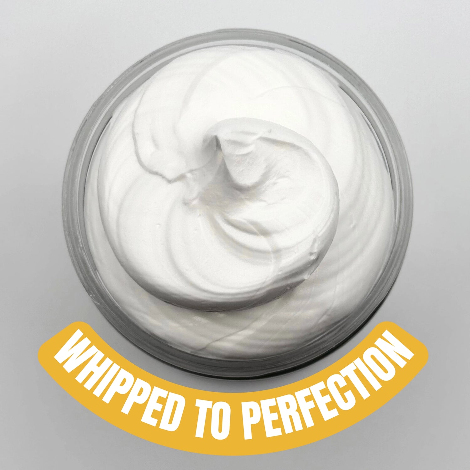an open cream jar