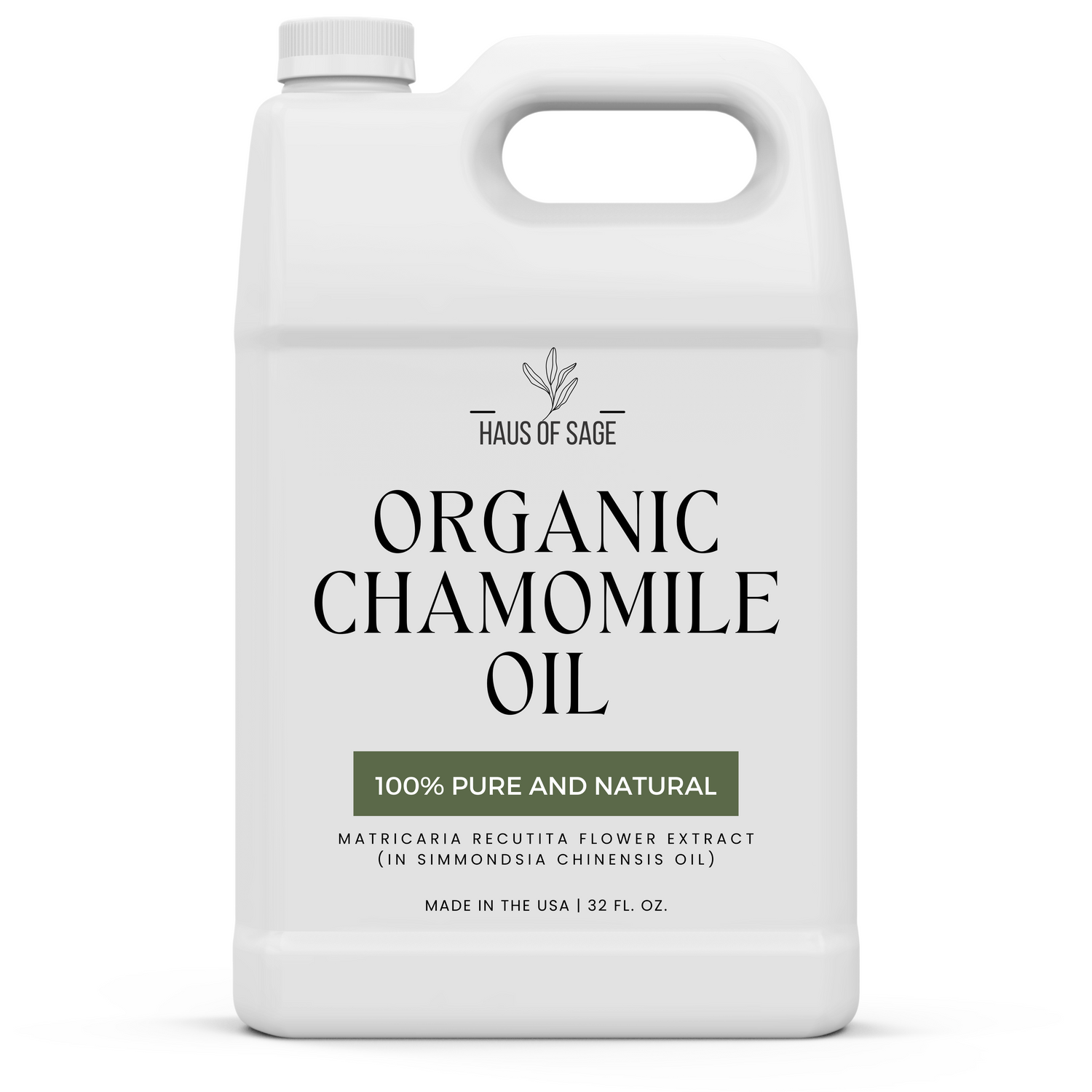 Organic Chamomile Oil (32 Fl. Oz)