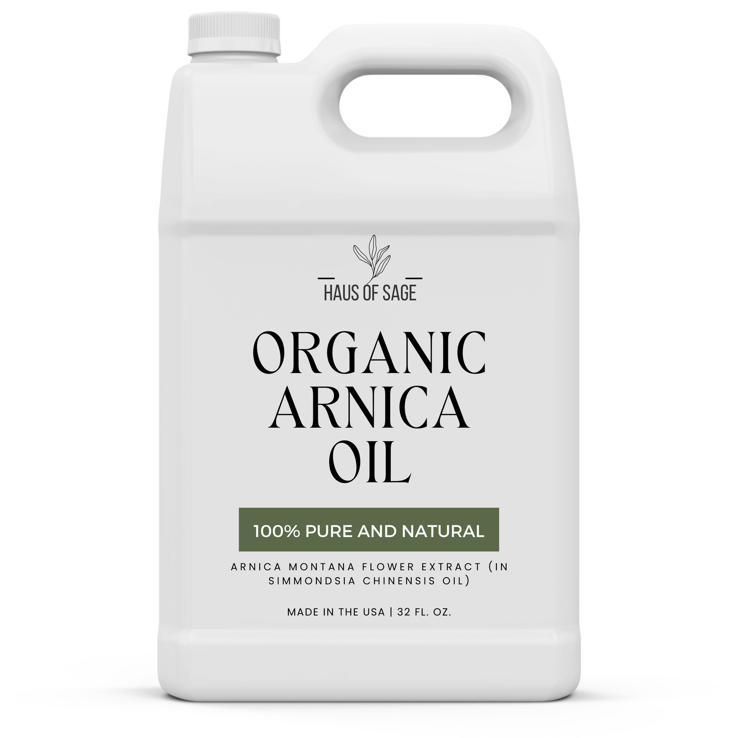 Organic Arnica Oil (32 Fl. Oz)