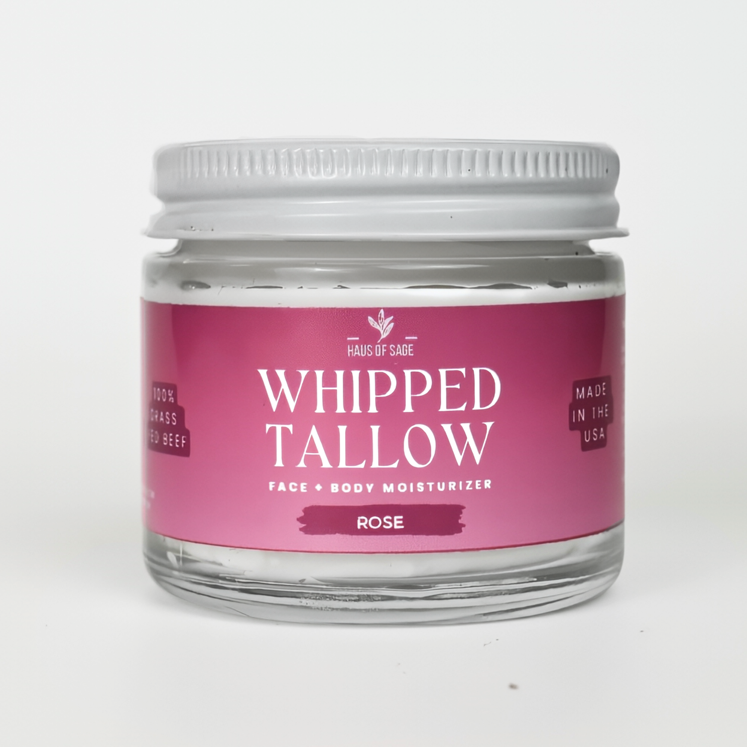 Rose Whipped Beef Tallow