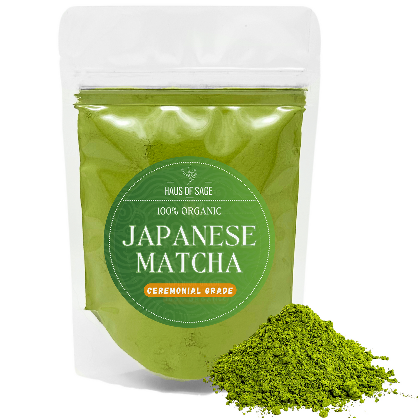 Matcha Powder (Organic, Ceremonial Grade)