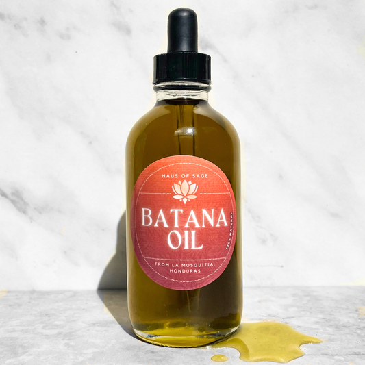 Batana Oil | 100% Pure & Natural | 4 Oz. | From La Moskitia, Honduras