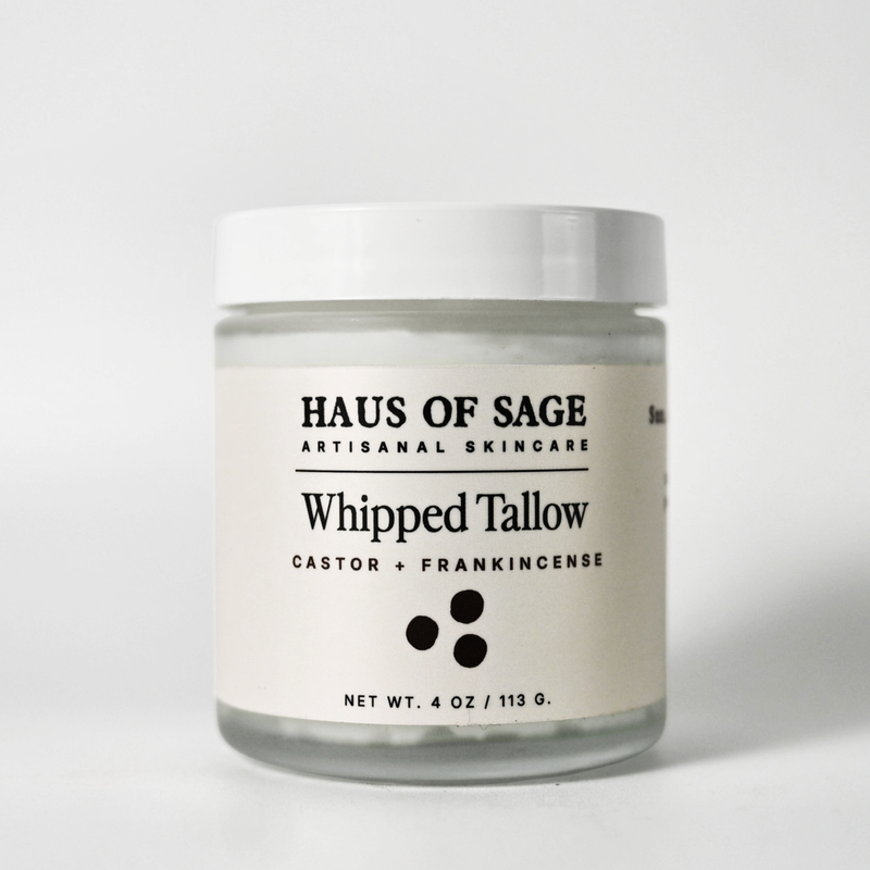 Whipped Tallow Moisturizer - Castor Frankincense