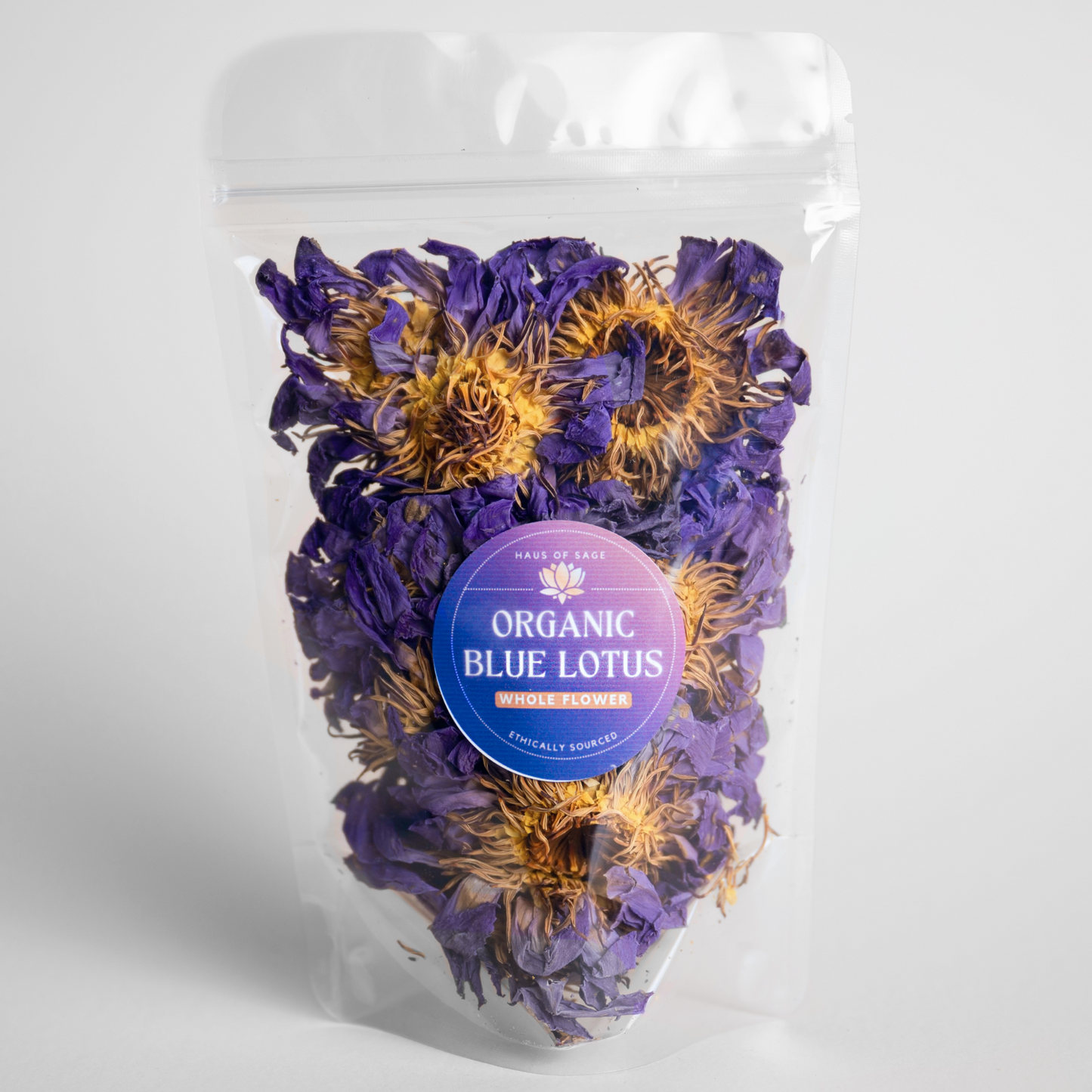 Blue Lotus Whole or Crushed (Organic)