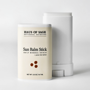 Haus of Sage Sun Balm Stick on a white background