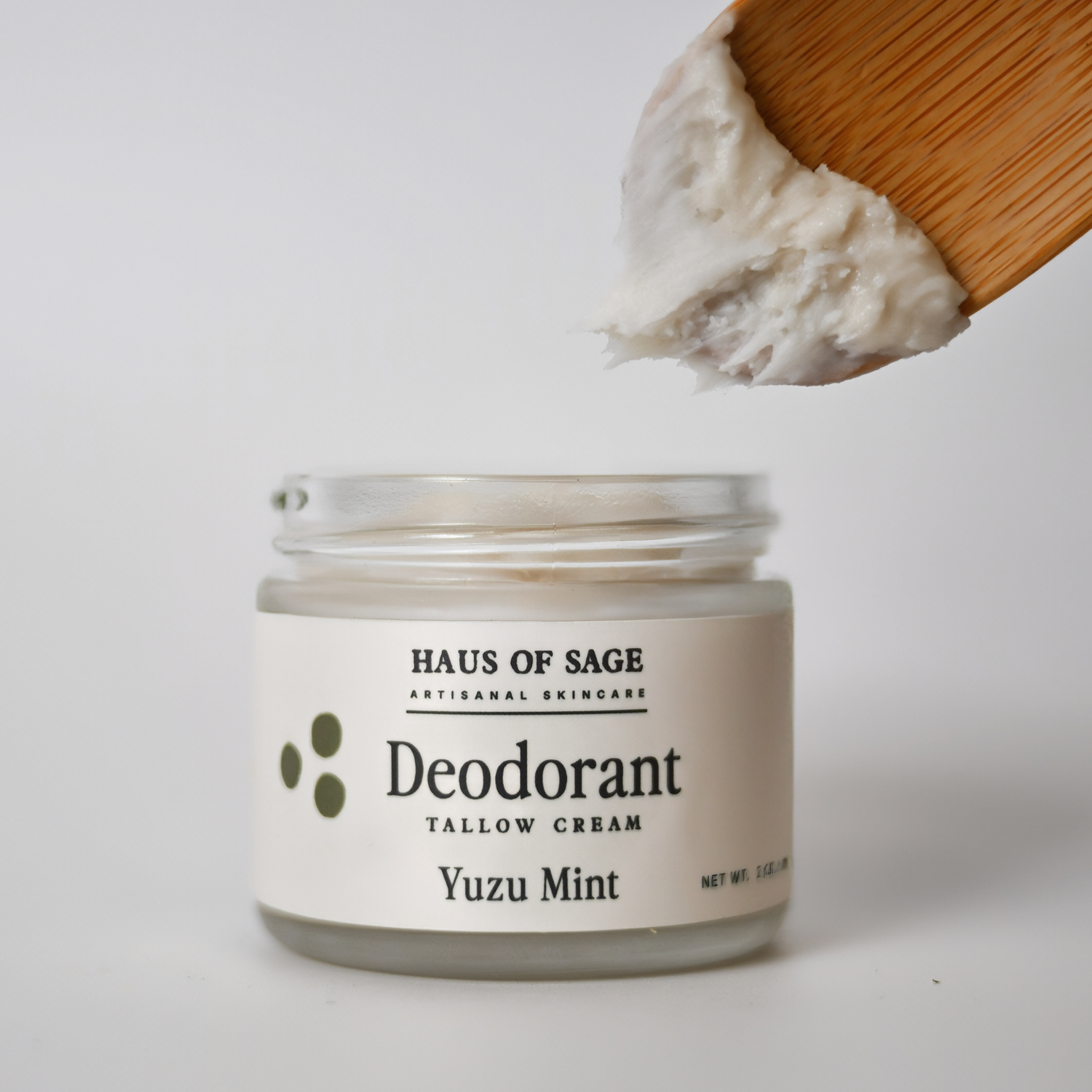 Yuzu Mint Tallow Deodorant Cream