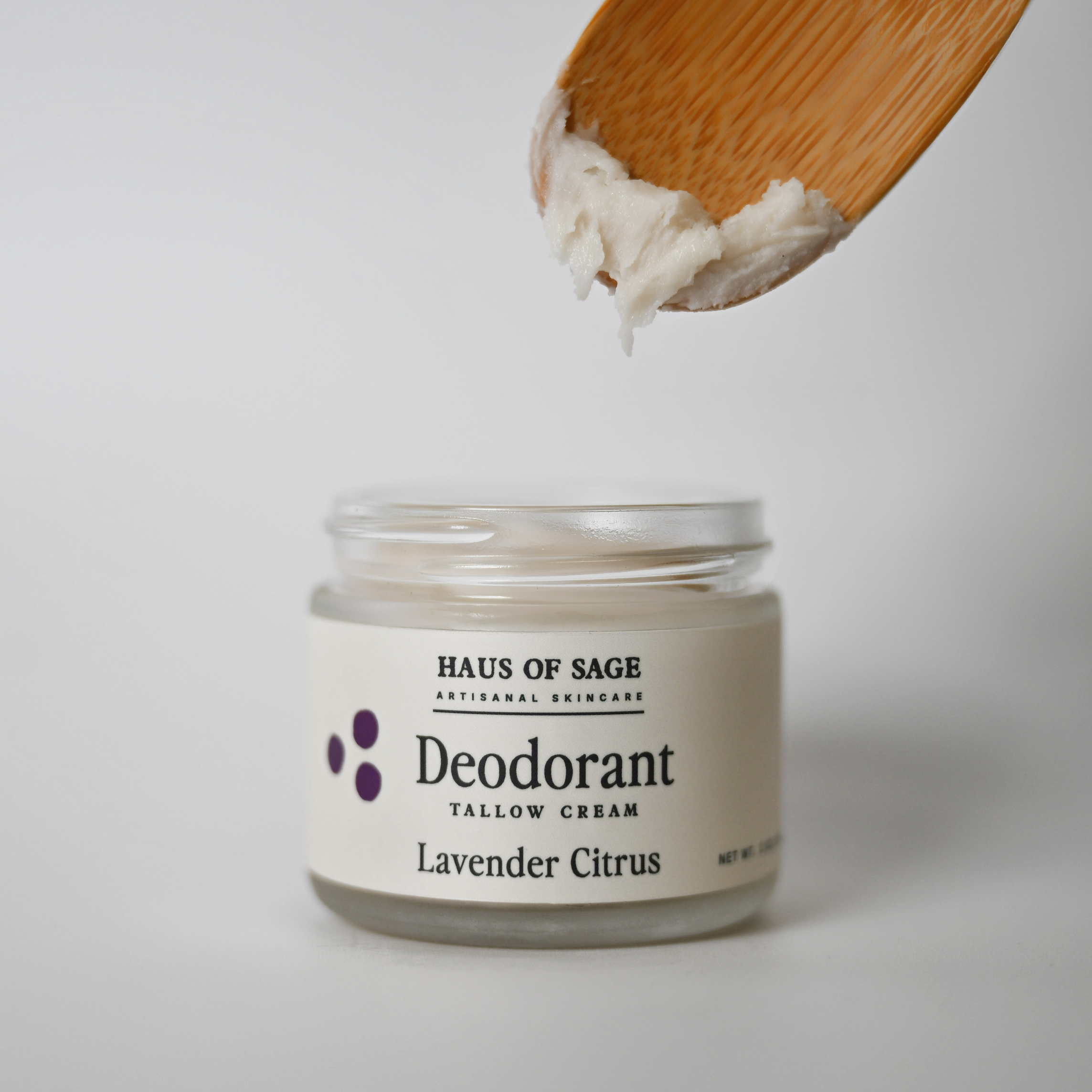 Lavender Citrus Tallow Deodorant Cream