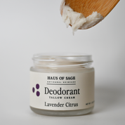 Lavender Citrus Tallow Deodorant Cream