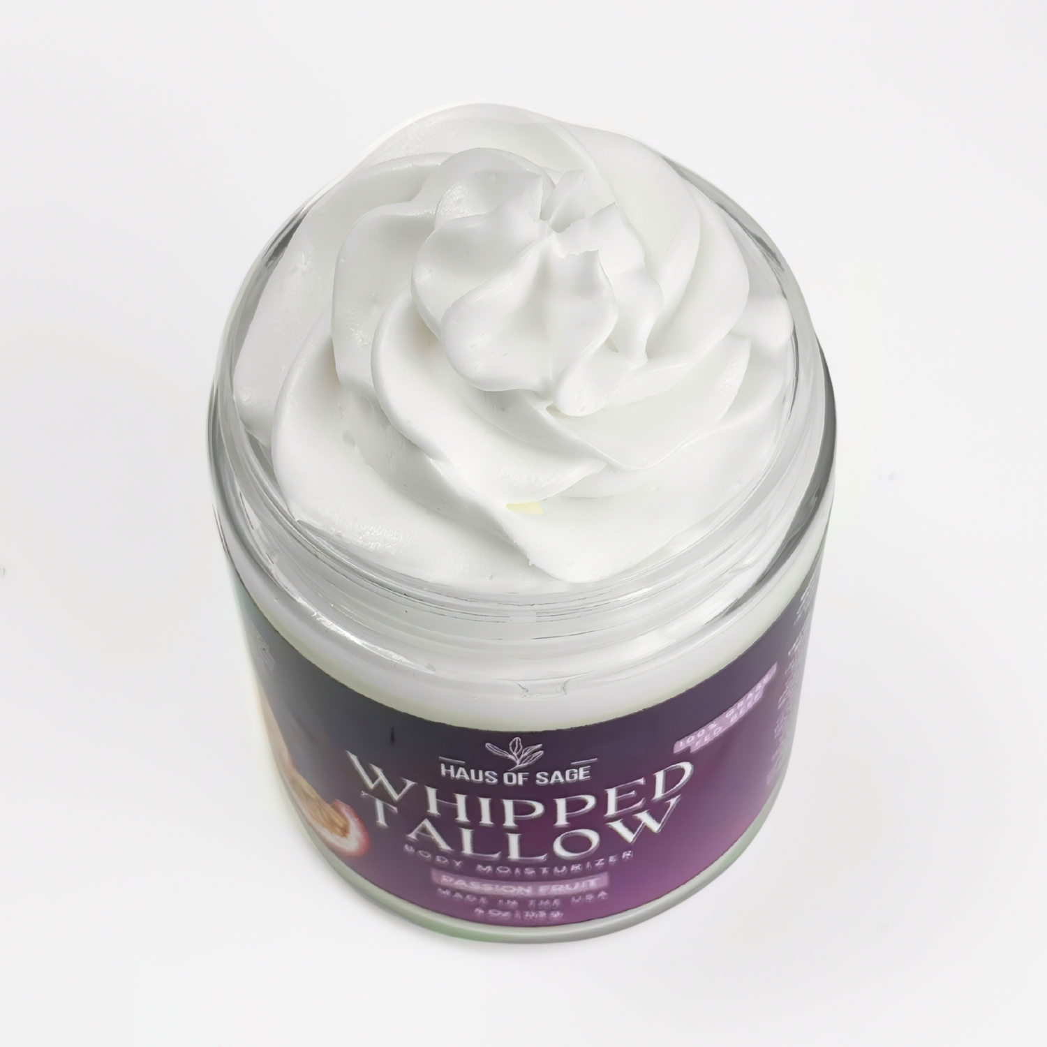 Passionfruit Whipped Beef Tallow