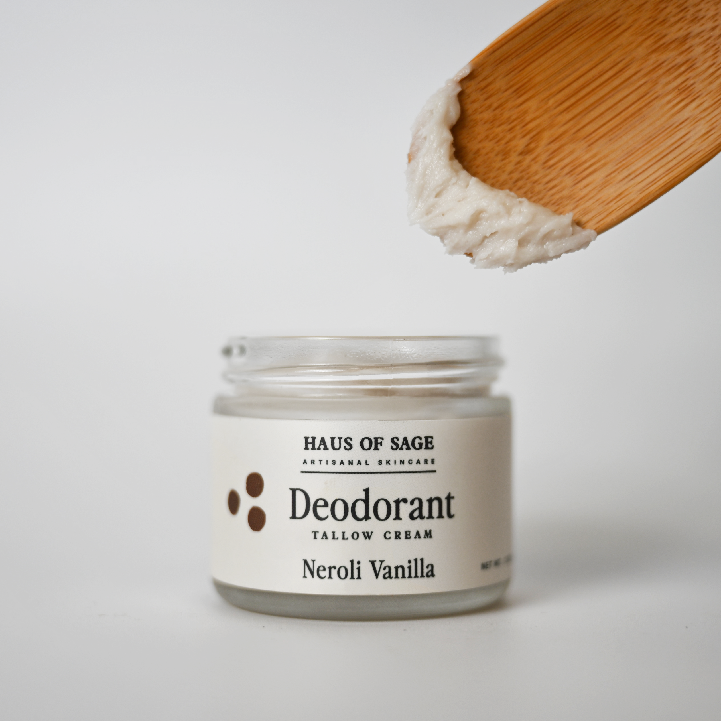 Vanilla Neroli Tallow Deodorant Cream