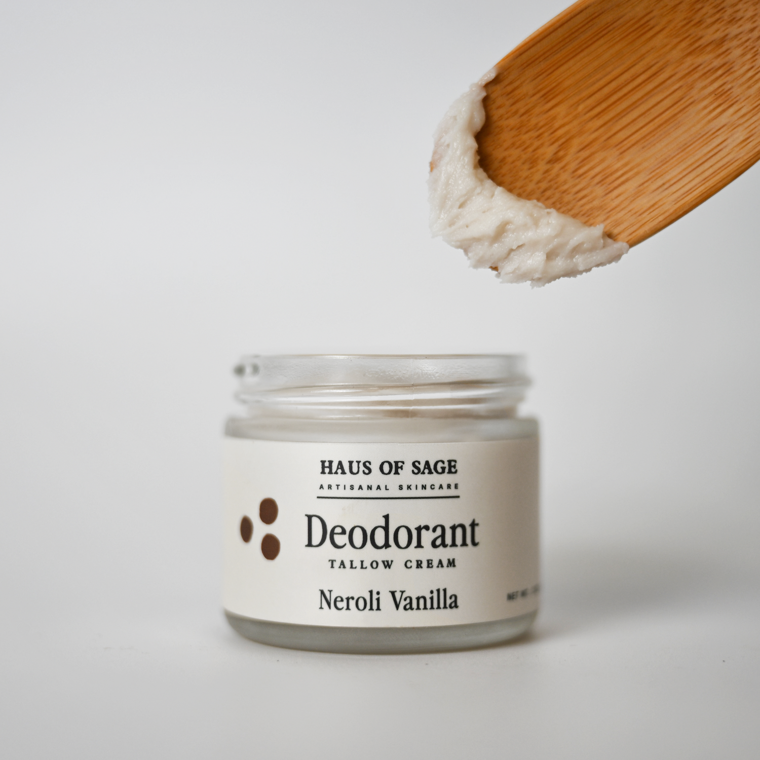 Vanilla Neroli Tallow Deodorant Cream