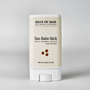 Haus of Sage Sun Balm Stick on a light gray background