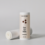 Haus of Sage Sun Lip Balm on a light gray background
